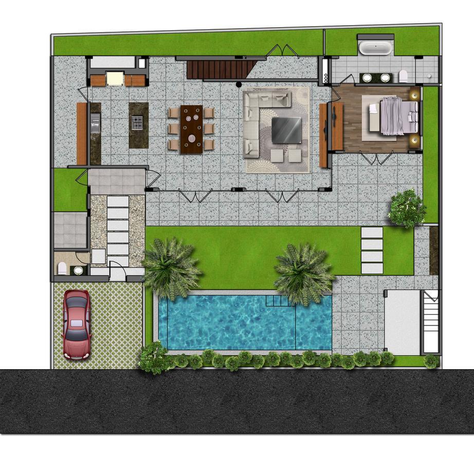 Villa Como Kuta Lombok Exterior foto